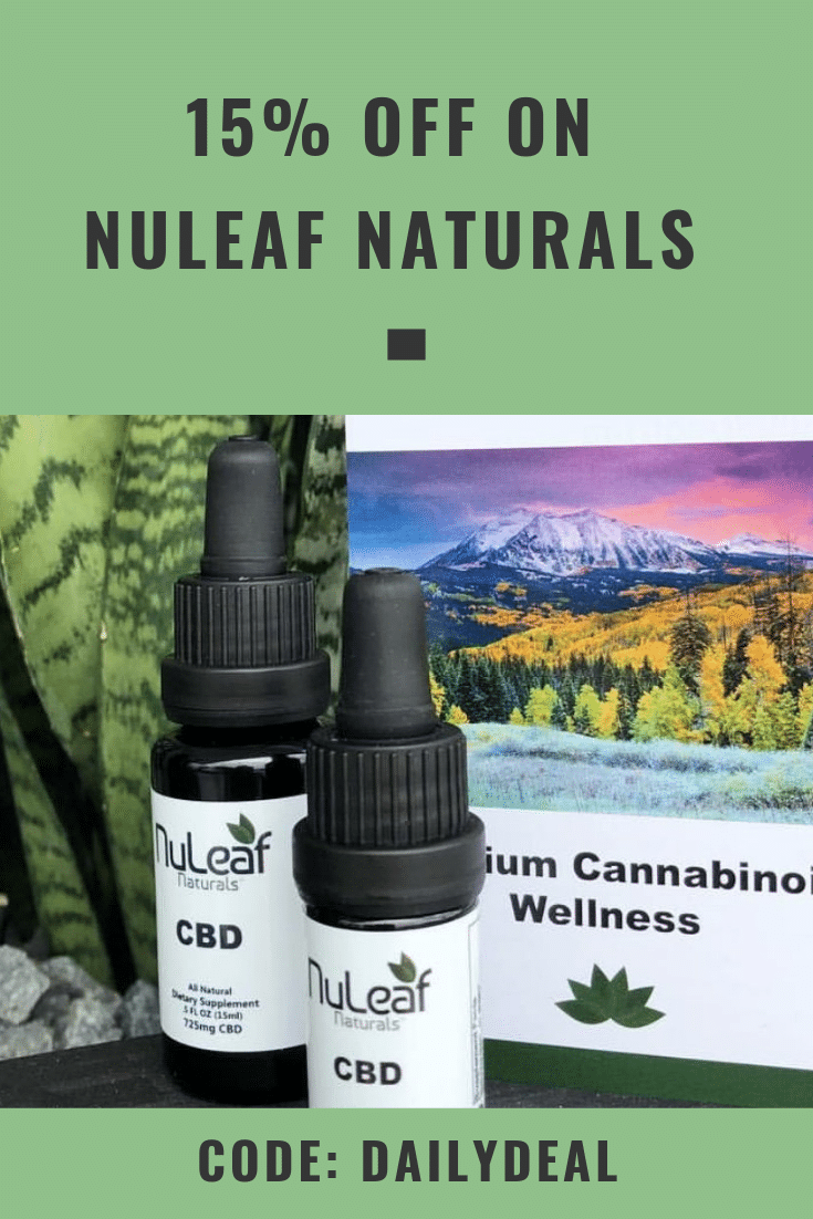 Nuleaf Naturals Coupon Code April 2024 Daily Green Deals